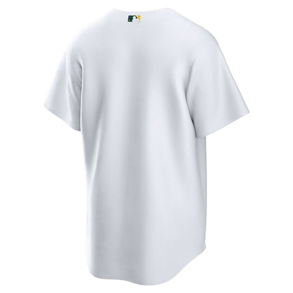 Athletics Nike Home Blank Replica Jersey - White MLB Team Jersey Baseball Fan Apparel