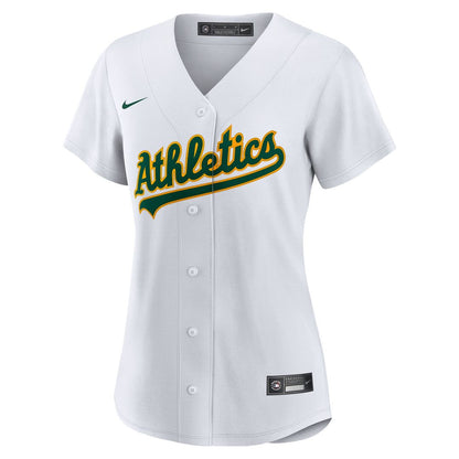 Athletics Brent Rooker Nike Women's Home Replica Jersey - White MLB Team Jersey Baseball Fan Apparel