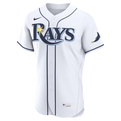 Tampa Bay Rays Nike Home Authentic Jersey - White MLB Team Jersey Baseball Fan Apparel