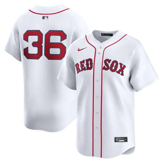 Boston Red Sox Triston Casas Nike Home Limited Player Jersey - White MLB Team Jersey Baseball Fan Apparel