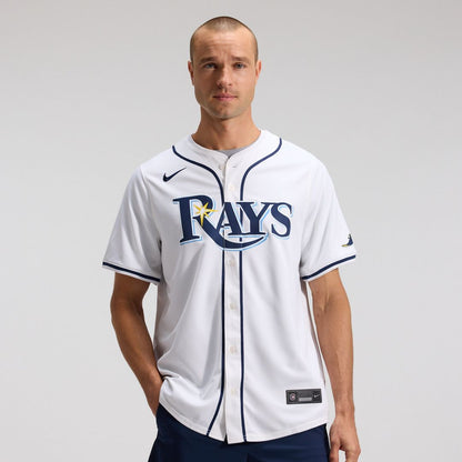 Tampa Bay Rays Yandy Diaz Nike Home Limited Player Jersey - White MLB Team Jersey Baseball Fan Apparel