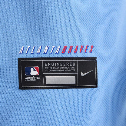 Atlanta Braves Nike 2026 City Connect Authentic Jersey - Powder Blue MLB Team Jersey Baseball Fan Apparel