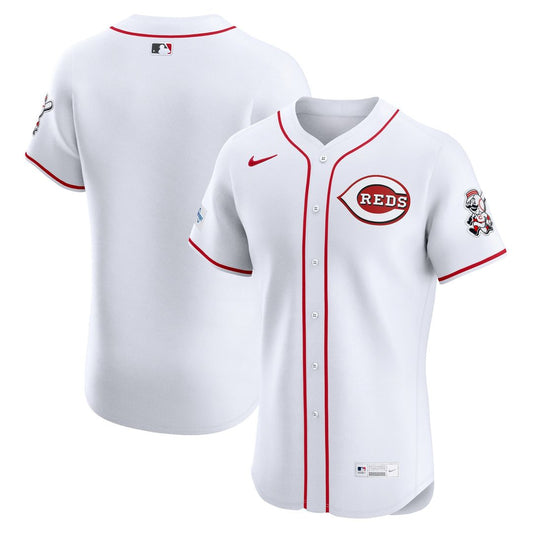 Cincinnati Reds Nike Home Elite Jersey - White MLB Team Jersey Baseball Fan Apparel