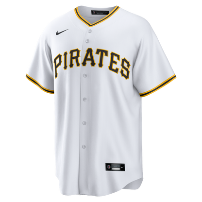 Pittsburgh Pirates Konnor Griffin Nike Home Replica Jersey - White MLB Team Jersey Baseball Fan Apparel