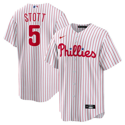 Philadelphia Phillies Bryson Stott Nike Replica Player Jersey - White MLB Team Jersey Baseball Fan Apparel