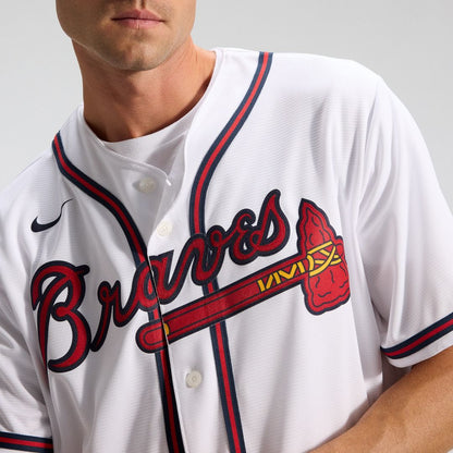 Atlanta Braves Nike Alternate Replica Team Jersey - Red MLB Team Jersey Baseball Fan Apparel