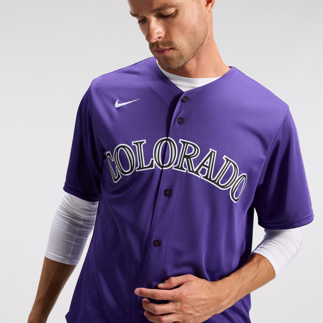 Colorado Rockies Nike Home Replica Team Jersey - White MLB Team Jersey Baseball Fan Apparel