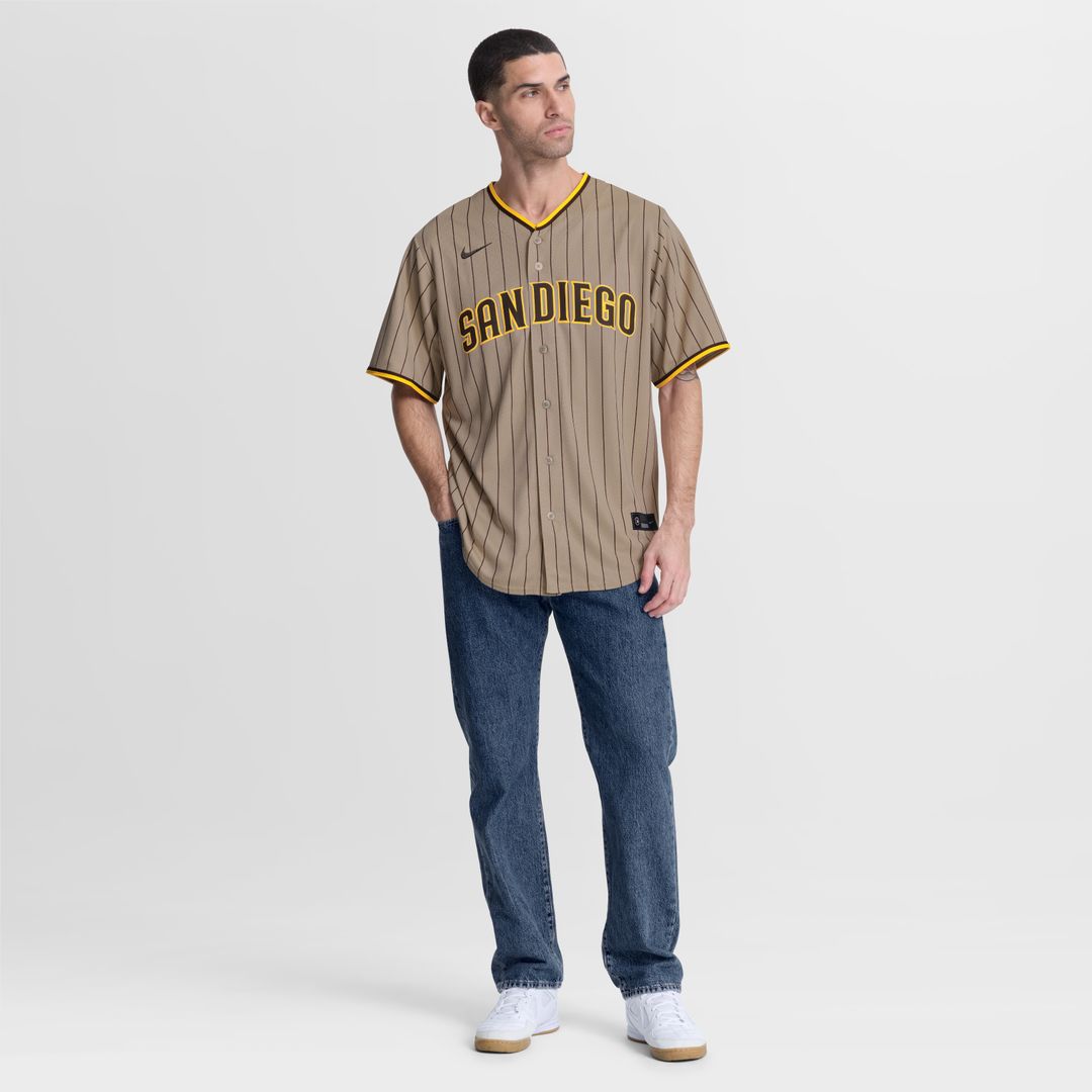 San Diego Padres Nike Home Replica Jersey - White MLB Team Jersey Baseball Fan Apparel
