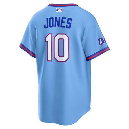 Atlanta Braves Chipper Jones Nike 2026 City Connect Stadium Jersey - Powder Blue MLB Team Jersey Baseball Fan Apparel