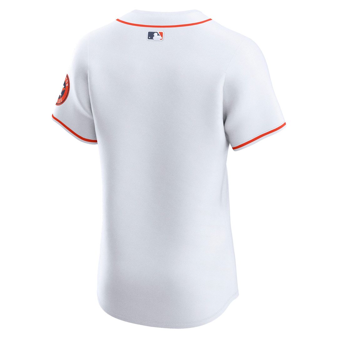 Houston Astros Nike Home Elite Jersey - White MLB Team Jersey Baseball Fan Apparel