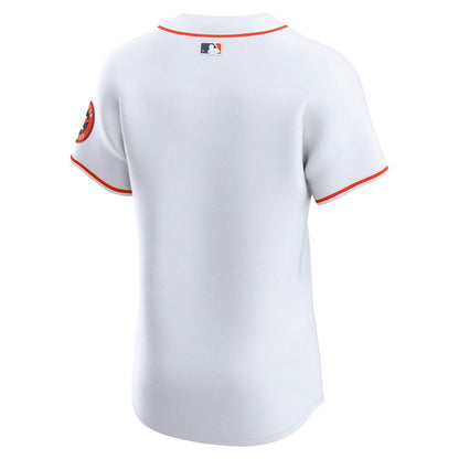 Houston Astros Nike Home Elite Jersey - White MLB Team Jersey Baseball Fan Apparel