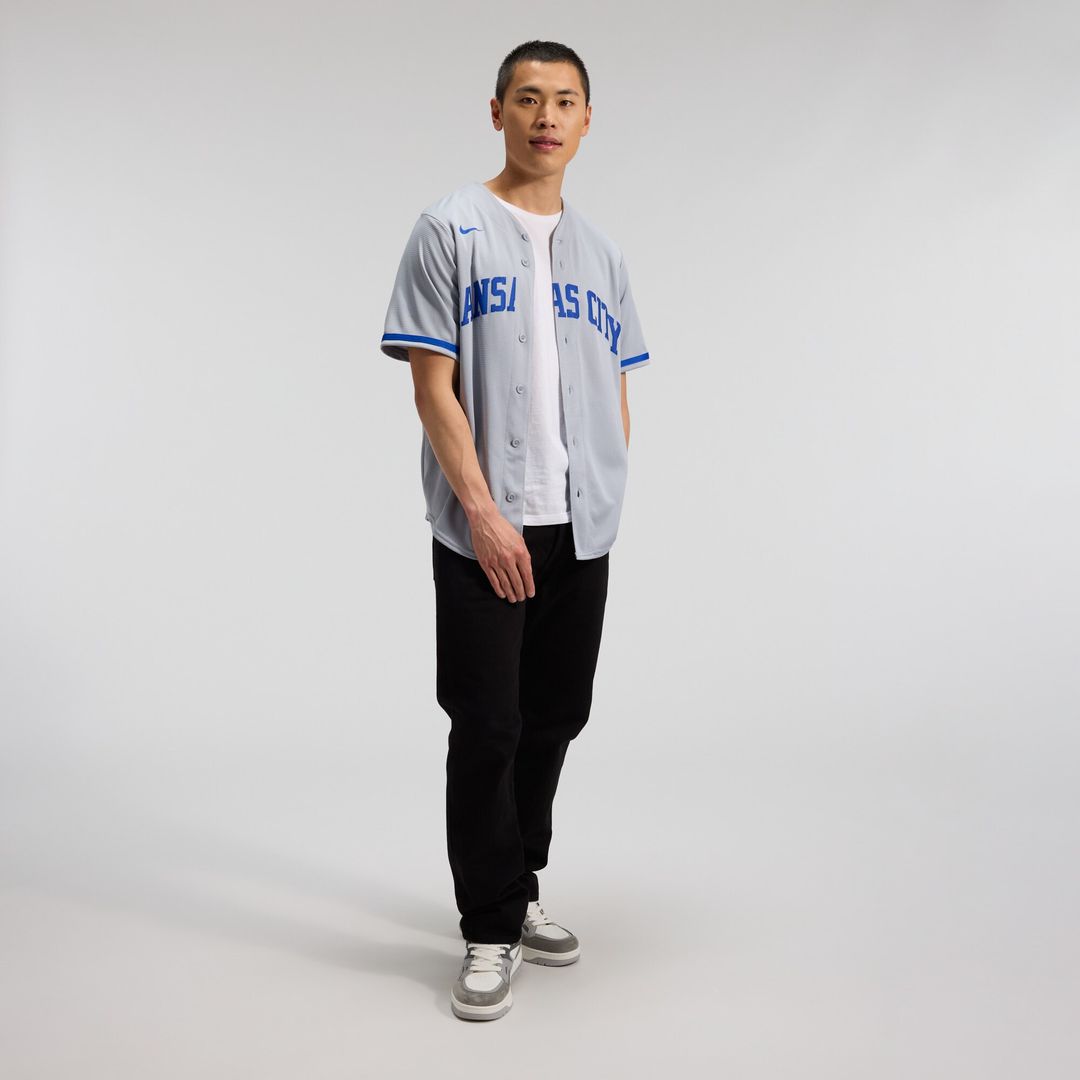 Kansas City Royals Bobby Witt Jr. Nike Alternate 2 Replica Jersey - Rush Blue MLB Team Jersey Baseball Fan Apparel