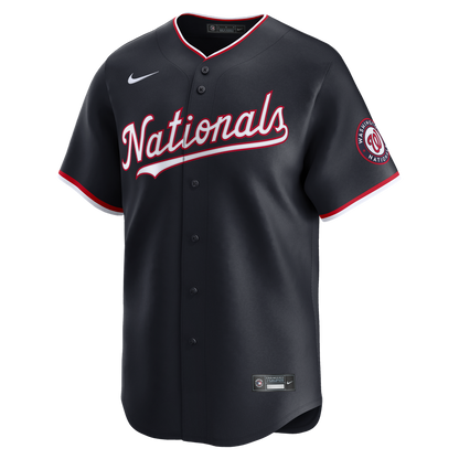Washington Nationals James Wood Nike Alternate Limited Player Jersey - Navy MLB Team Jersey Baseball Fan Apparel