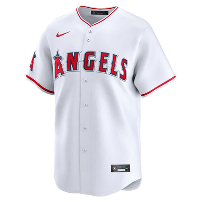 Los Angeles Angels Nike Home Limited Jersey - White MLB Team Jersey Baseball Fan Apparel