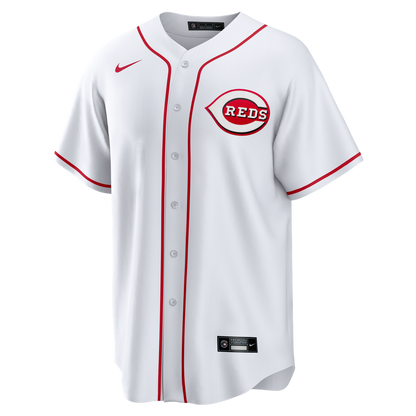 Cincinnati Reds Nike Home Big & Tall Replica Jersey - White MLB Team Jersey Baseball Fan Apparel