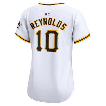 Pittsburgh Pirates Bryan Reynolds Nike Women's Home Limited Player Jersey - White MLB Team Jersey Baseball Fan Apparel