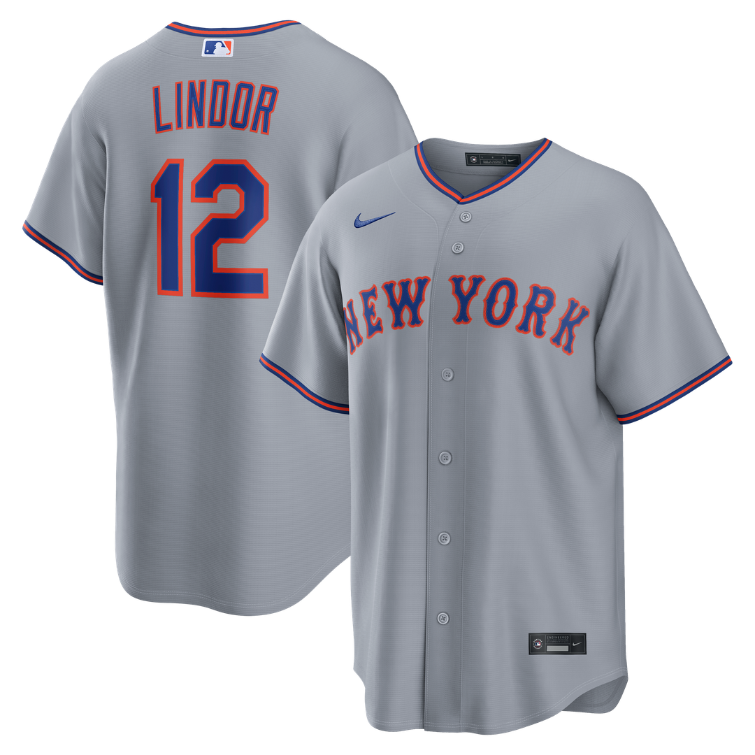 New York Mets Francisco Lindor Nike Alternate Replica Jersey - Royal MLB Team Jersey Baseball Fan Apparel