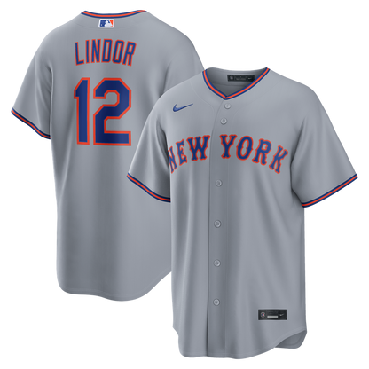 New York Mets Francisco Lindor Nike Alternate Replica Jersey - Royal MLB Team Jersey Baseball Fan Apparel