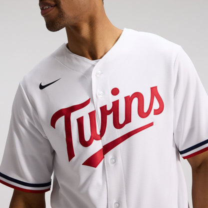 Minnesota Twins Nike Home Replica Team Jersey - White MLB Team Jersey Baseball Fan Apparel