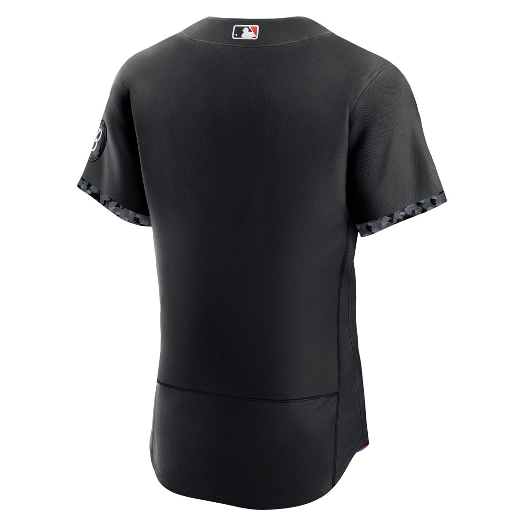 Baltimore Orioles Nike City Connect Authentic Jersey - Black MLB Team Jersey Baseball Fan Apparel