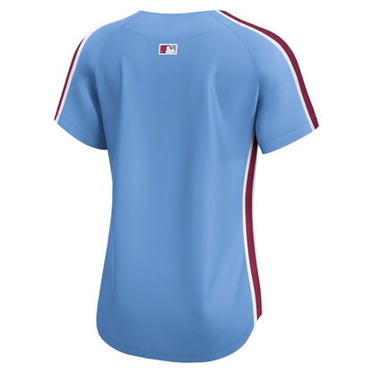 Philadelphia Phillies Nike Women's Alternate Limited Jersey - Light Blue MLB Team Jersey Baseball Fan Apparel