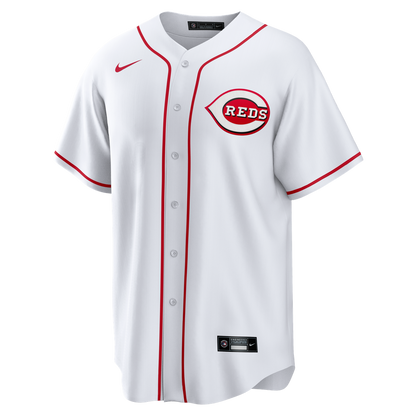 Cincinnati Reds Eugenio Suárez Nike Home Replica Jersey - White MLB Team Jersey Baseball Fan Apparel