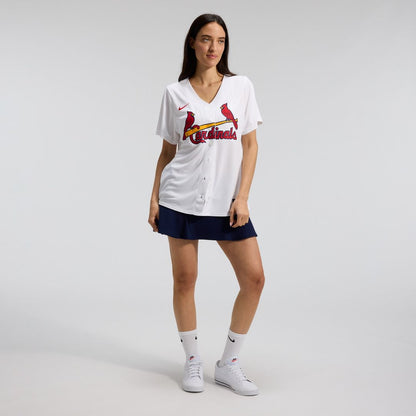 St. Louis Cardinals Nike Women's Home Replica Team Jersey - White MLB Team Jersey Baseball Fan Apparel