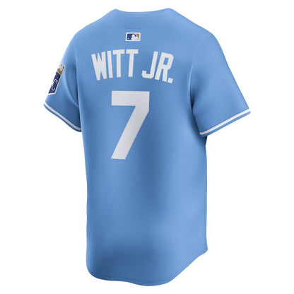 Kansas City Royals Bobby Witt Jr. Nike Home Limited Player Jersey - White MLB Team Jersey Baseball Fan Apparel