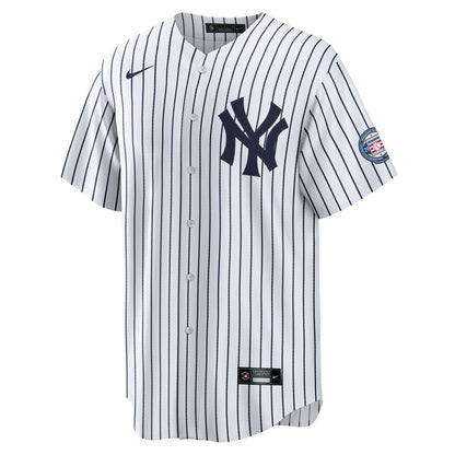 New York Yankees CC Sabathia Nike 2025 Baseball Hall of Fame Name & Number Retired Replica Jersey - White MLB Team Jersey Baseball Fan Apparel
