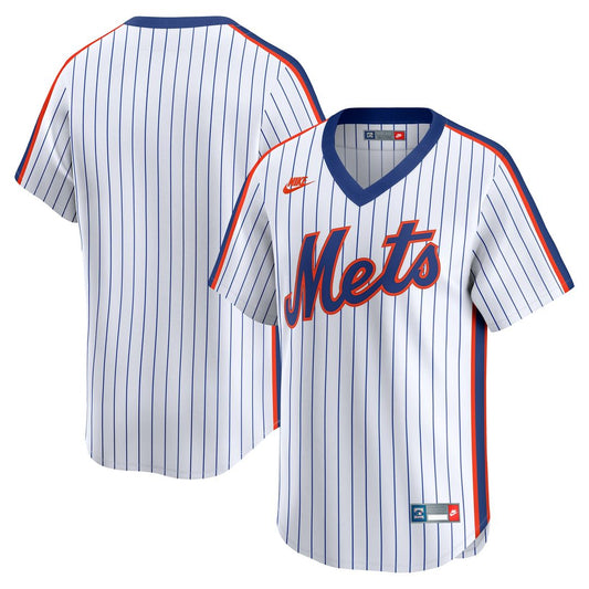 New York Mets Nike Cooperstown Limited Jersey - White MLB Team Jersey Baseball Fan Apparel