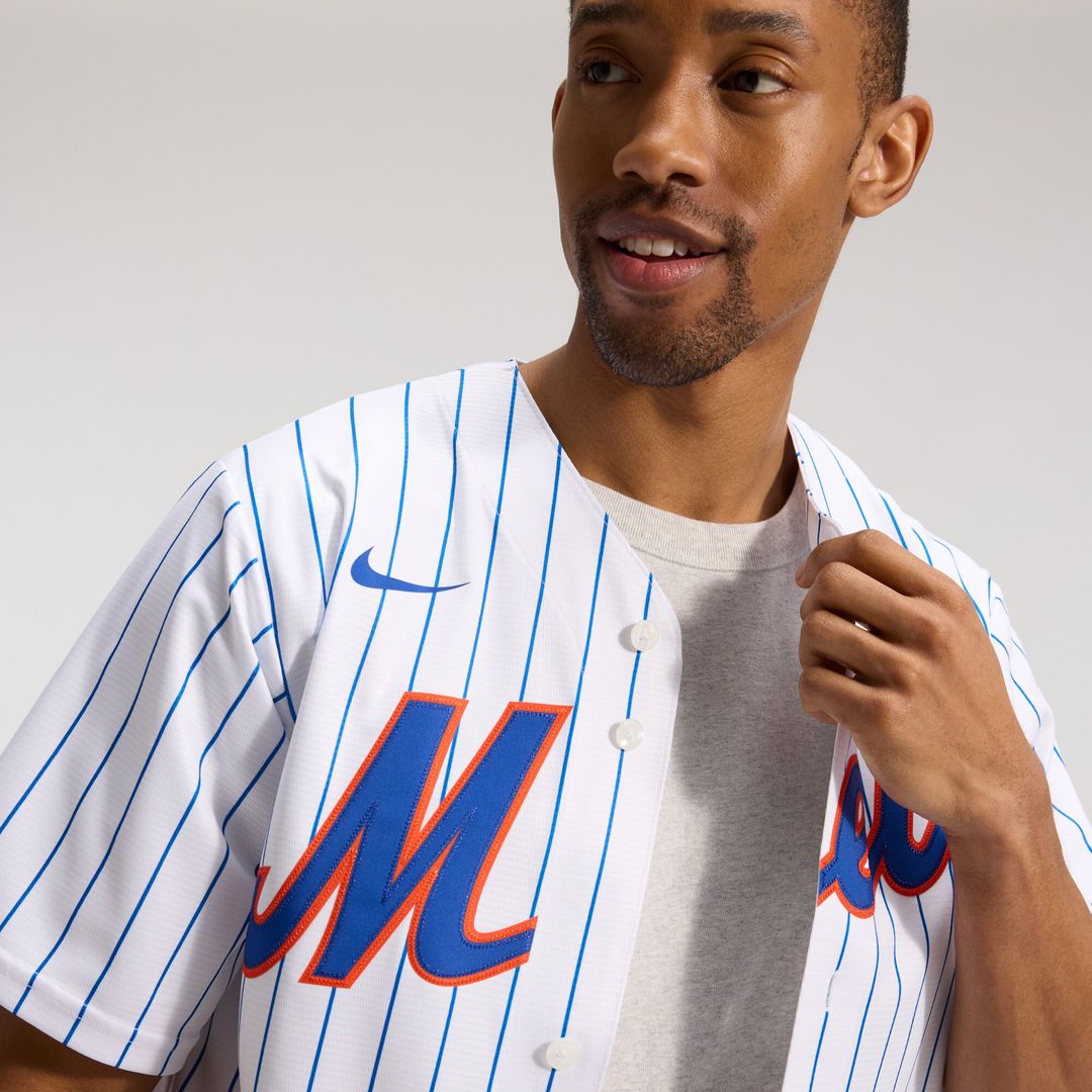 New York Mets Juan Soto Nike Home Replica Player Jersey - White MLB Team Jersey Baseball Fan Apparel