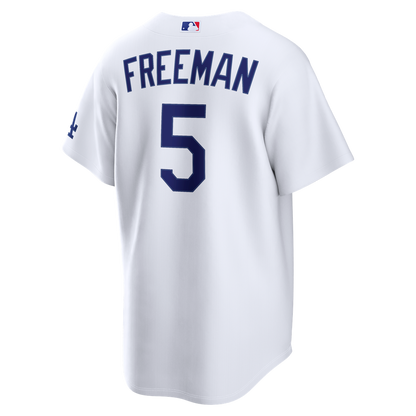 Los Angeles Dodgers Freddie Freeman Nike Home Stadium Jersey - White MLB Team Jersey Baseball Fan Apparel