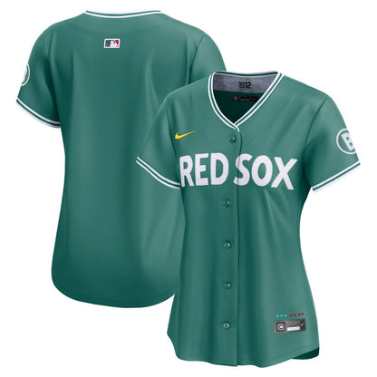 Boston Red Sox Nike Women's 2025 City Connect Limited Jersey - Green MLB Team Jersey Baseball Fan Apparel