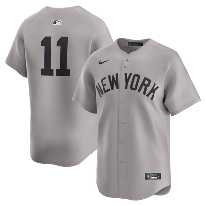 New York Yankees Anthony Volpe Nike Road Limited Player Jersey - Gray MLB Team Jersey Baseball Fan Apparel