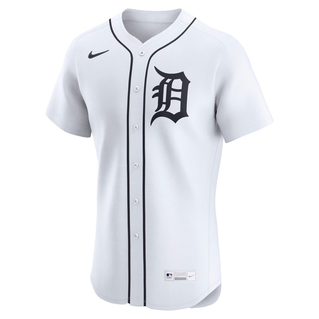 Detroit Tigers Nike Alternate 2 Elite Jersey - Navy MLB Team Jersey Baseball Fan Apparel