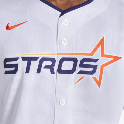 Houston Astros Nike 2025 City Connect Limited Jersey - White MLB Team Jersey Baseball Fan Apparel