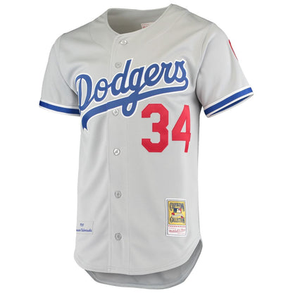 Los Angeles Dodgers Fernando Valenzuela Mitchell & Ness Authentic Jersey - White MLB Team Jersey Baseball Fan Apparel
