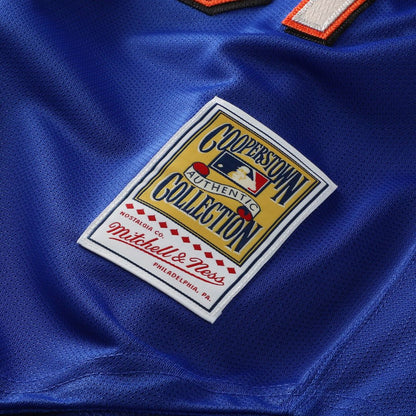 New York Mets Mike Piazza Mitchell & Ness Cooperstown Mesh Batting Practice Button - Up Jersey - Royal MLB Team Jersey Baseball Fan Apparel