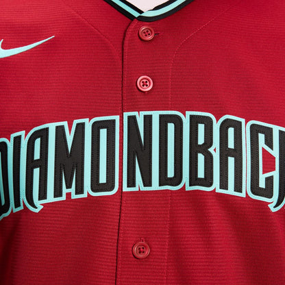 Arizona Diamondbacks Corbin Carroll Nike Alternate 2 Replica Jersey - Crimson MLB Team Jersey Baseball Fan Apparel