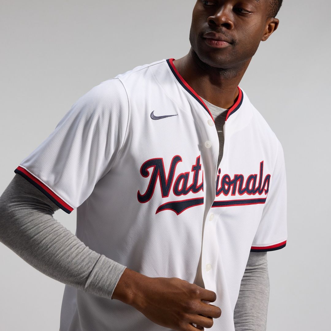 Washington Nationals Nike Home Limited Jersey - White MLB Team Jersey Baseball Fan Apparel
