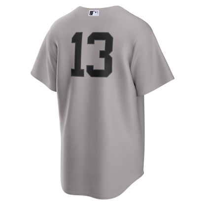 New York Yankees Jazz Chisholm Jr. Nike Road Replica Jersey - Gray MLB Team Jersey Baseball Fan Apparel