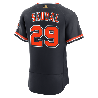 Detroit Tigers Tarik Skubal Nike Alternate MLB Awards Authentic Jersey - Navy MLB Team Jersey Baseball Fan Apparel