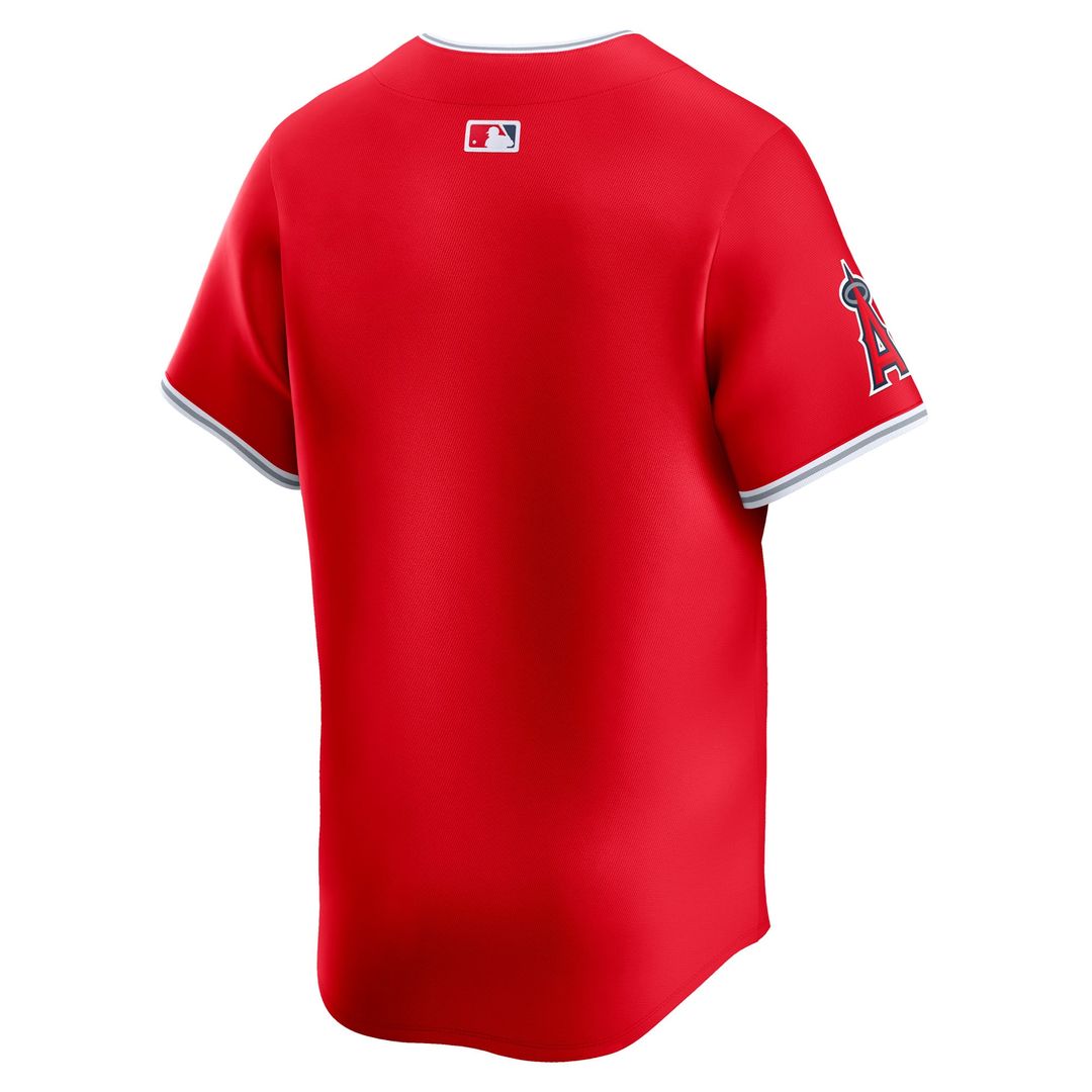 Los Angeles Angels Nike Alternate Limited Jersey - Red MLB Team Jersey Baseball Fan Apparel