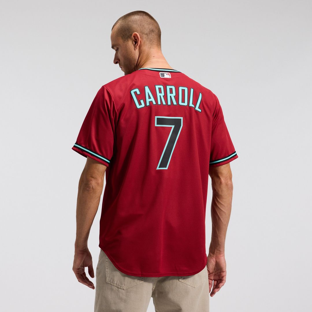 Arizona Diamondbacks Corbin Carroll Nike Road Replica Jersey - Gray MLB Team Jersey Baseball Fan Apparel