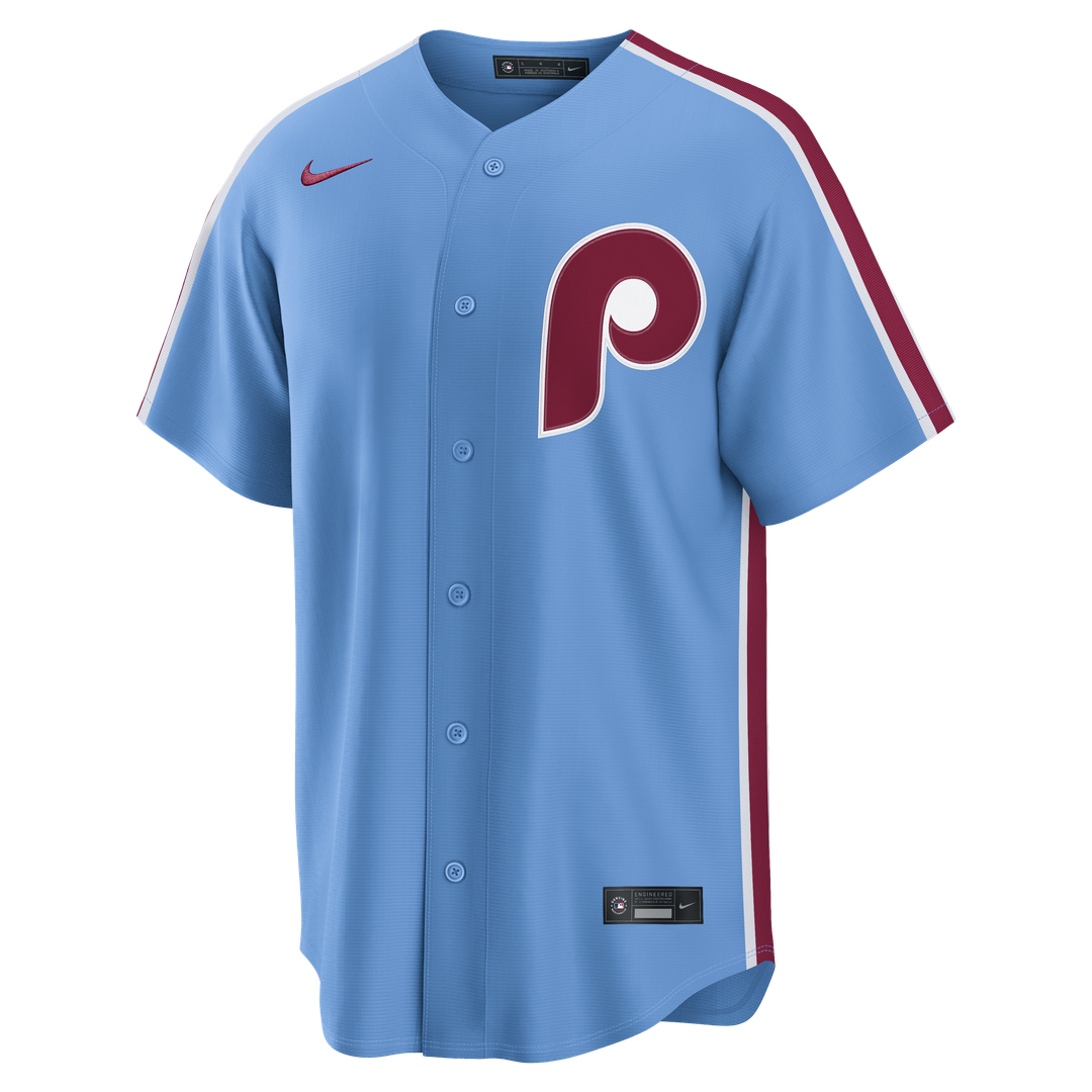 Philadelphia Phillies Bryce Harper Nike Alternate Replica Jersey - Light Blue MLB Team Jersey Baseball Fan Apparel