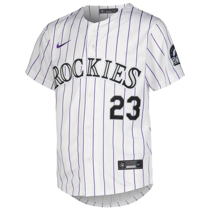 Colorado Rockies Kris Bryant Nike Youth Alternate Limited Player Jersey - Purple MLB Team Jersey Baseball Fan Apparel