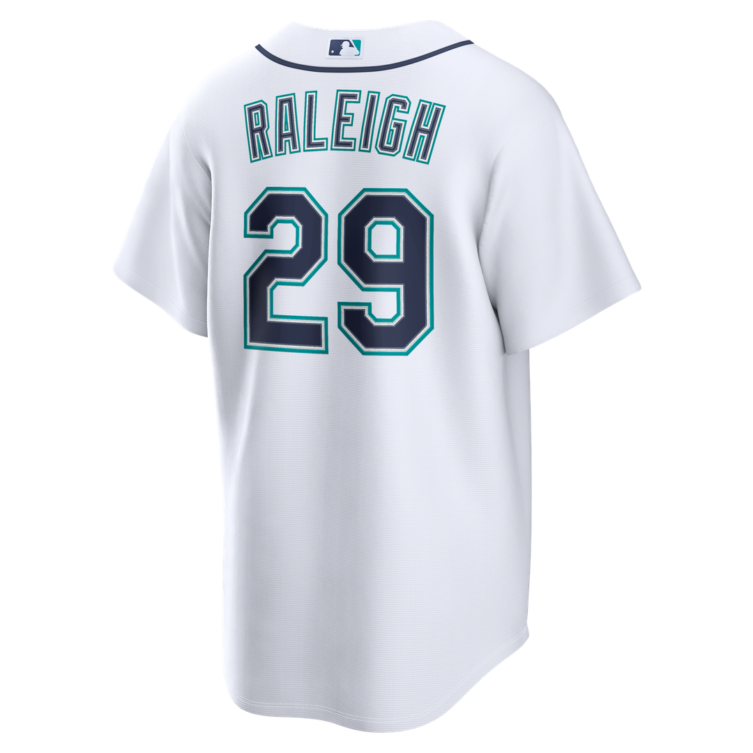 Seattle Mariners Cal Raleigh Nike Road Replica Jersey - Navy MLB Team Jersey Baseball Fan Apparel