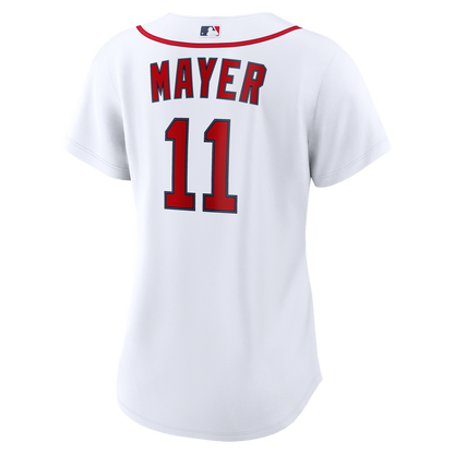 Boston Red Sox Marcelo Mayer Nike Women's Home Replica Jersey - White MLB Team Jersey Baseball Fan Apparel