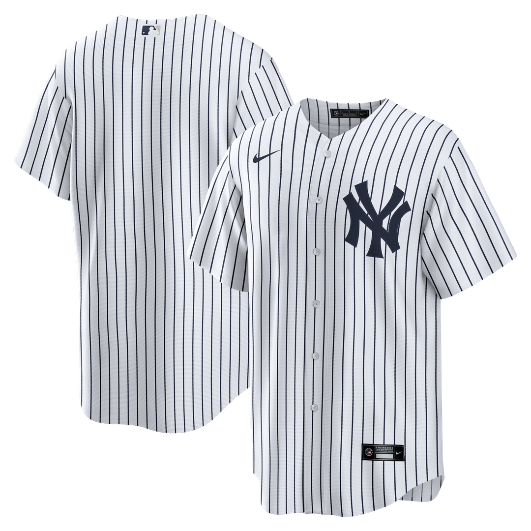 New York Yankees Nike Home Big & Tall Replica Jersey - White MLB Team Jersey Baseball Fan Apparel