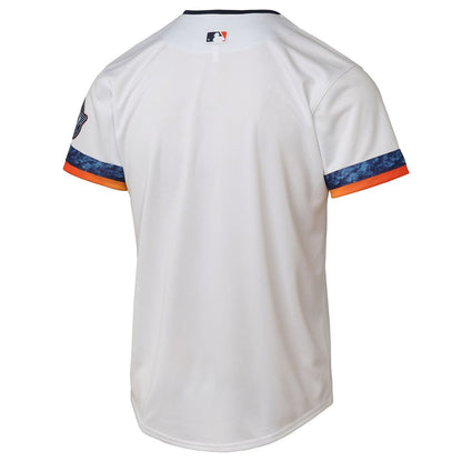 Houston Astros Nike Youth 2025 City Connect Limited Jersey - White MLB Team Jersey Baseball Fan Apparel